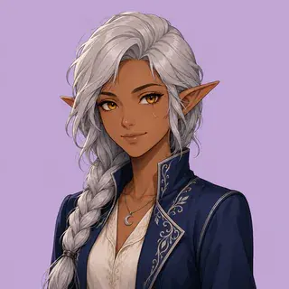 Modern anime OC art style example